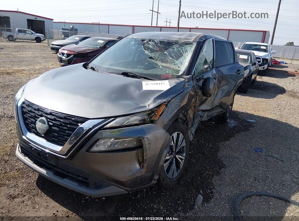 5N1AT3BA9MC706712 2021 NISSAN ROGUE Gray Widok z przodu
