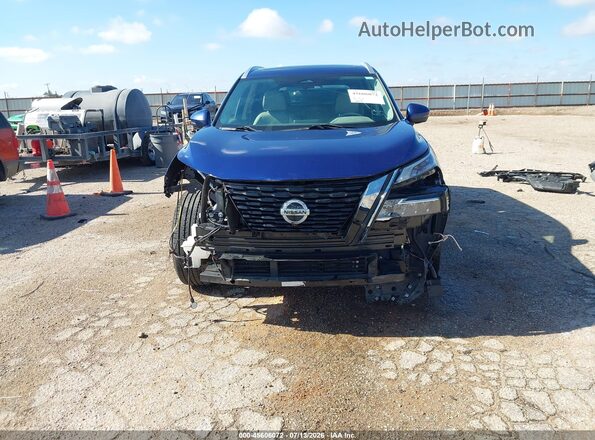 5N1AT3BA9MC804591 2021 NISSAN ROGUE Blue Vista frontal