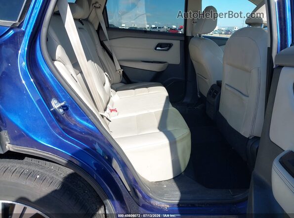5N1AT3BA9MC804591 2021 NISSAN ROGUE Blue Vista de la etiqueta del VIN