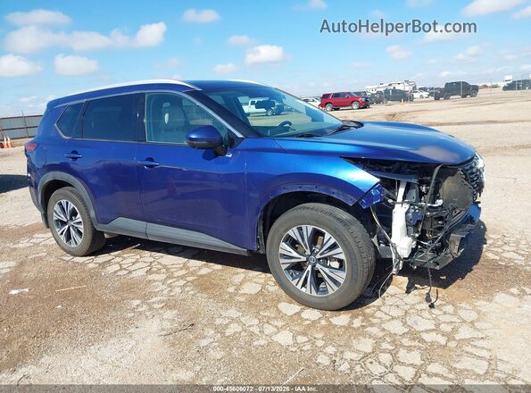 5N1AT3BA9MC804591 2021 NISSAN ROGUE Blue Vista interior de 360 grados