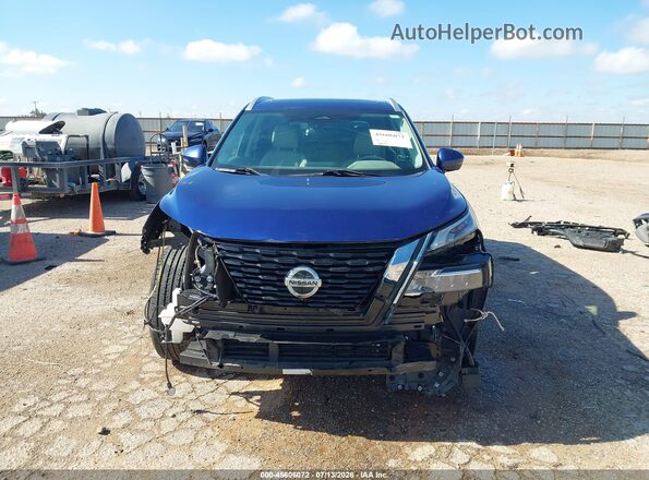 5N1AT3BA9MC804591 2021 NISSAN ROGUE Blue Vista interior trasera