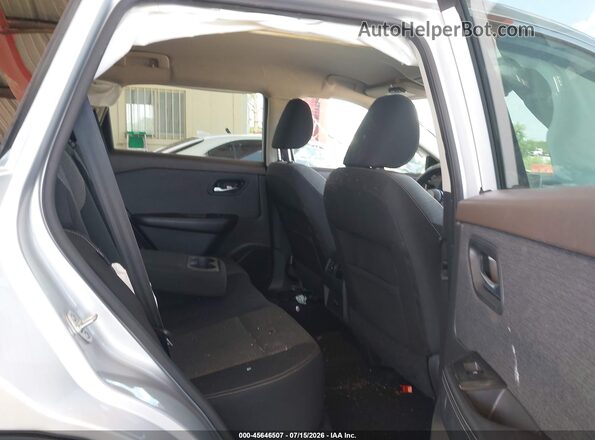 5N1AT3BA9MC808821 2021 NISSAN ROGUE Silver Widok naklejki z numerem VIN