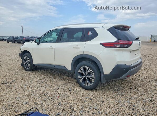 5N1AT3BAXMC675633 2021 NISSAN ROGUE White Հետևի ձախ