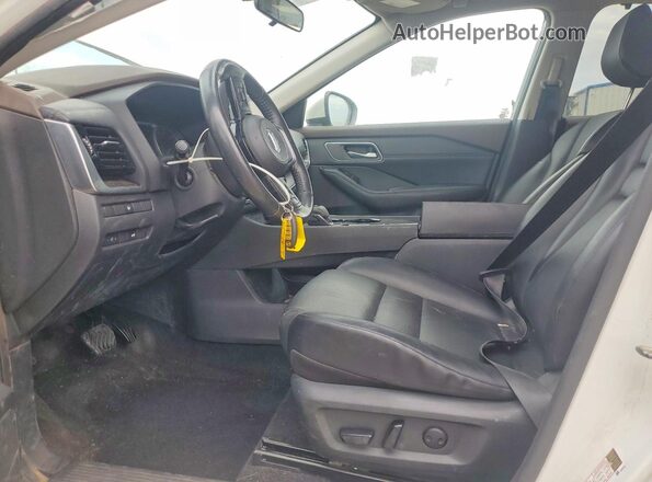 5N1AT3BAXMC675633 2021 NISSAN ROGUE White Սալոնի դիմացի տեսք