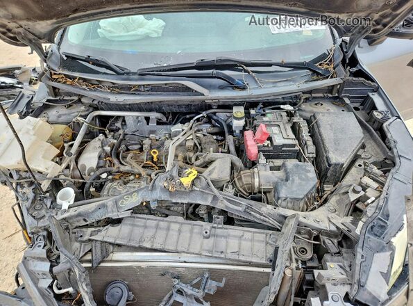 5N1AT3BAXMC717623 2021 NISSAN ROGUE Gray Engine compartment view