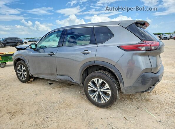 5N1AT3BAXMC717623 2021 NISSAN ROGUE Gray Rear left