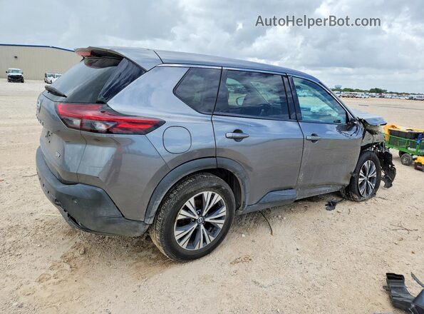 5N1AT3BAXMC717623 2021 NISSAN ROGUE Gray Rear right
