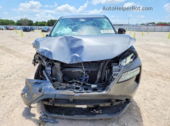 5N1AT3BAXMC717623 2021 NISSAN ROGUE Gray Front view
