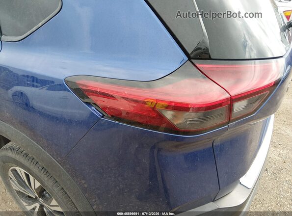 5N1AT3BAXMC759807 2021 NISSAN ROGUE Blue Front view