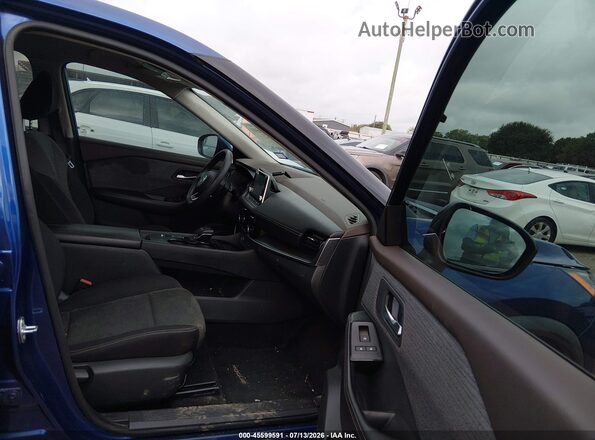 5N1AT3BAXMC759807 2021 NISSAN ROGUE Blue Front interior view