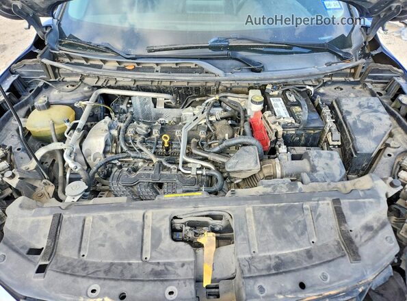 5N1AT3BAXMC768720 2021 NISSAN ROGUE Blue Engine compartment view