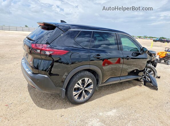 5N1AT3BAXMC821531 2021 NISSAN ROGUE Black უკანა მარჯვენა