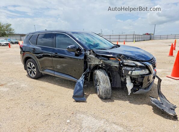 5N1AT3BAXMC821531 2021 NISSAN ROGUE Black წინა მარჯვენა
