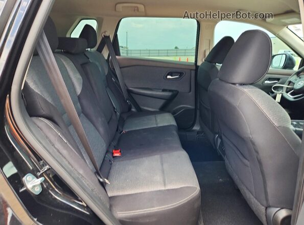 5N1AT3BAXMC821531 2021 NISSAN ROGUE Black უკანა სავარძლების ხედი