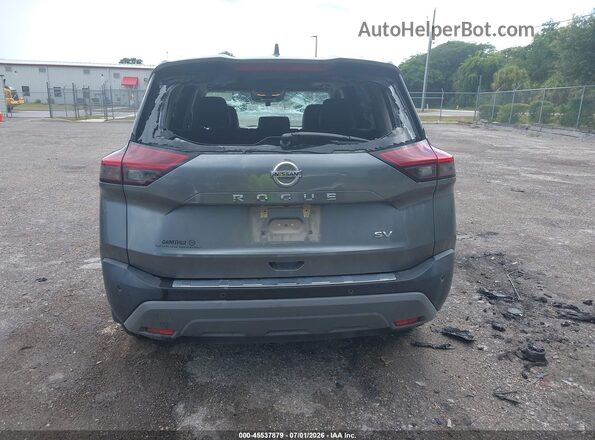 5N1AT3BAXMC824025 2021 NISSAN ROGUE Gray 