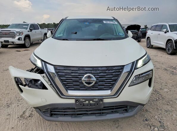 5N1AT3BAXMC824669 2021 NISSAN ROGUE White Դիմացի տեսք