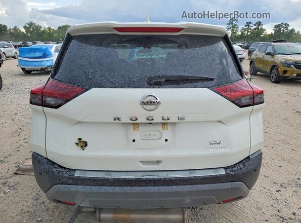 5N1AT3BAXMC824669 2021 NISSAN ROGUE White Հետևի տեսք