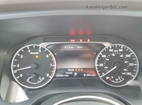 5N1AT3BAXMC824669 2021 NISSAN ROGUE White Սարքավորումների վահանակի տեսք