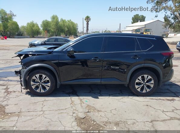 5N1AT3BAXMC835381 2021 NISSAN ROGUE Black Панорамний вид салону 360°