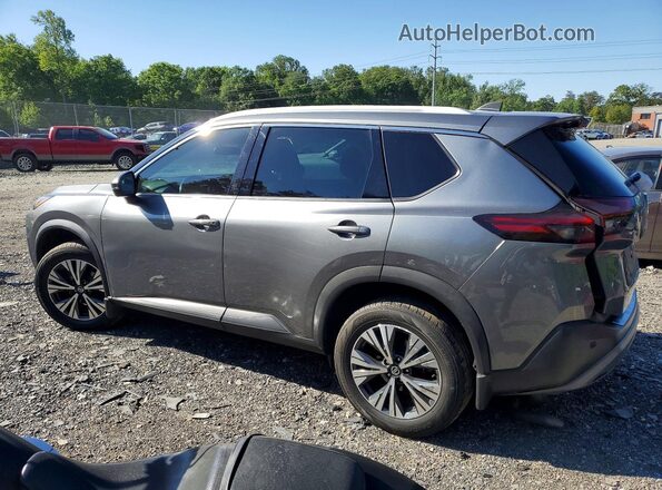 5N1AT3BB0MC677299 2021 NISSAN ROGUE Gray Tył lewy