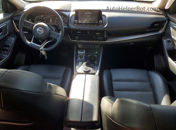 5N1AT3BB0MC677299 2021 NISSAN ROGUE Gray Widok deski rozdzielczej