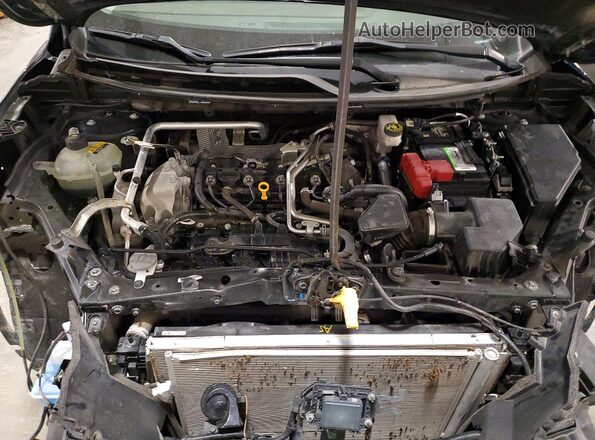 5N1AT3BB0MC705117 2021 NISSAN ROGUE Black ძრავის განყოფილების ხედი