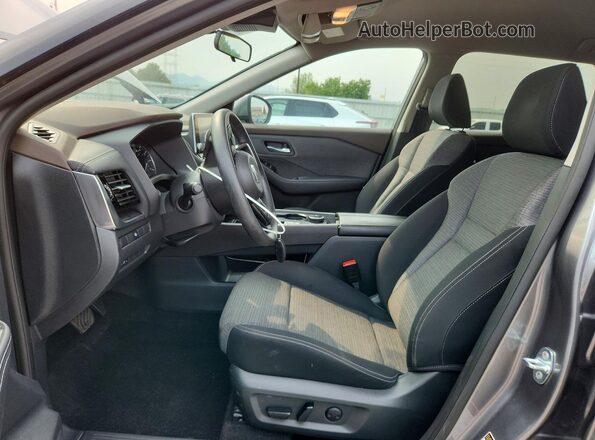 5N1AT3BB0MC720362 2021 NISSAN ROGUE Gray Սալոնի դիմացի տեսք