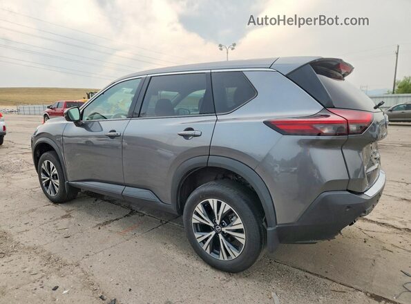 5N1AT3BB0MC720362 2021 NISSAN ROGUE Gray Հետևի ձախ