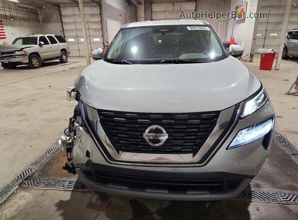 5N1AT3BB0MC767858 2021 NISSAN ROGUE Silver წინა ხედი