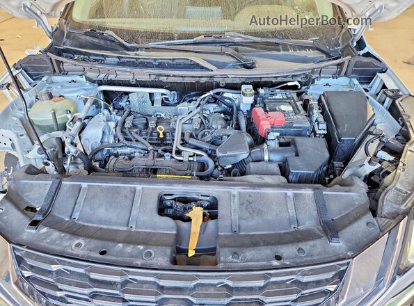 5N1AT3BB0MC767858 2021 NISSAN ROGUE Silver ძრავის განყოფილების ხედი