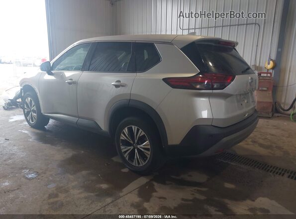 5N1AT3BB0MC772722 2021 NISSAN ROGUE Silver Задня ліва чверть