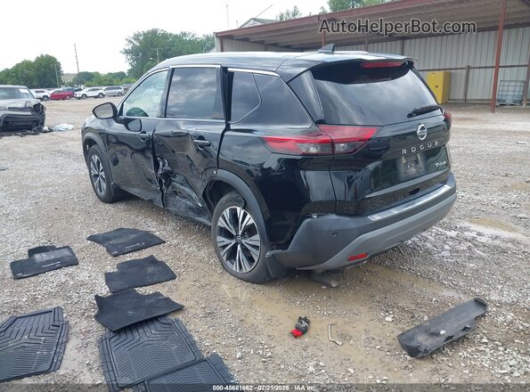 5N1AT3BB0MC822941 2021 NISSAN ROGUE Black Tył lewy