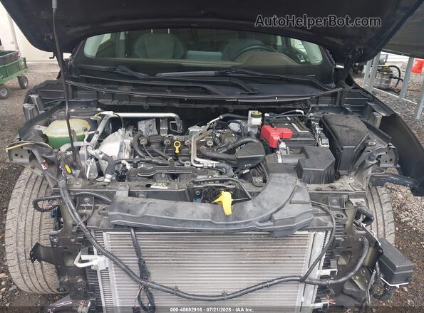 5N1AT3BB1MC689347 2021 NISSAN ROGUE Black Вид ззаду