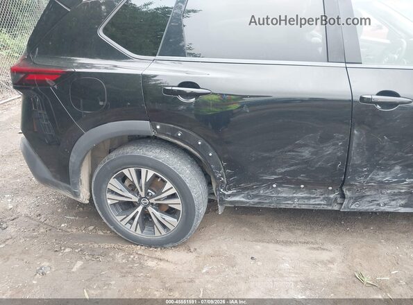 5N1AT3BB1MC732391 2021 NISSAN ROGUE Black წინა ხედი