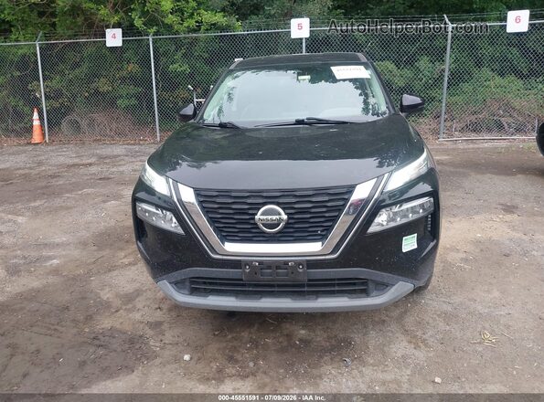 5N1AT3BB1MC732391 2021 NISSAN ROGUE Black ხელსაწყოთა პანელის ხედი