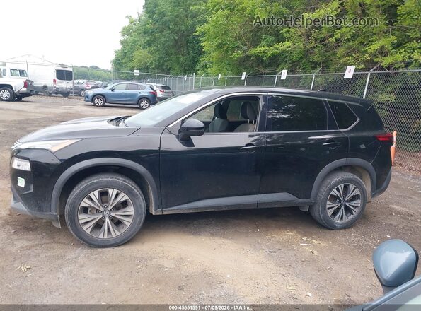 5N1AT3BB1MC732391 2021 NISSAN ROGUE Black სალონის 360-გრადუსიანი ხედი
