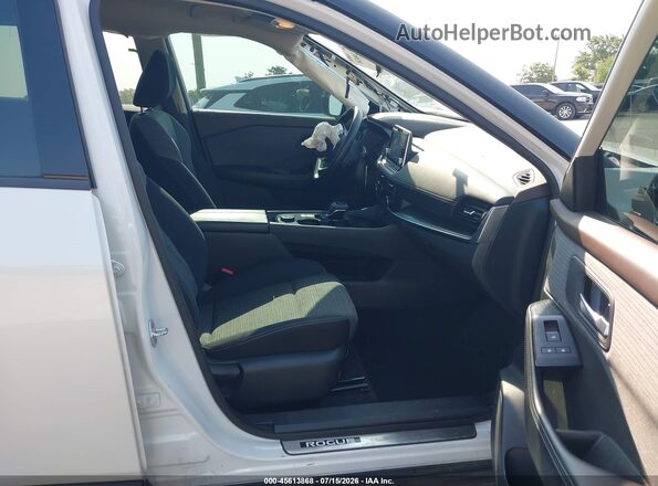 5N1AT3BB1MC755427 2021 NISSAN ROGUE White Widok wnętrza z przodu