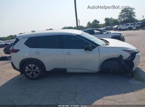 5N1AT3BB1MC755427 2021 NISSAN ROGUE White Widok wnętrza 360 stopni