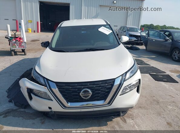 5N1AT3BB1MC755427 2021 NISSAN ROGUE White Widok wnętrza z tyłu