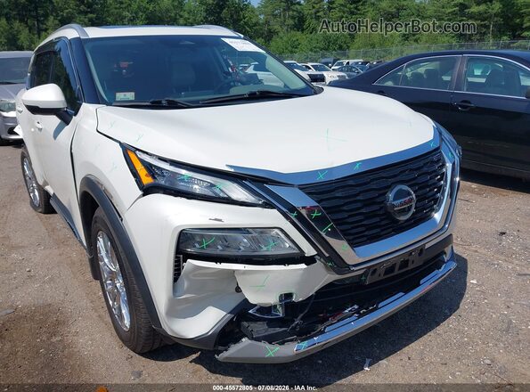 5N1AT3BB1MC759445 2021 NISSAN ROGUE Белый 