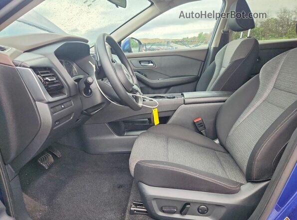 5N1AT3BB1MC815481 2021 NISSAN ROGUE Blue Vista interior delantera
