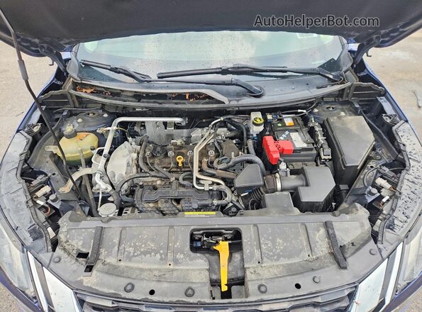 5N1AT3BB1MC815481 2021 NISSAN ROGUE Blue Vista del compartimento del motor