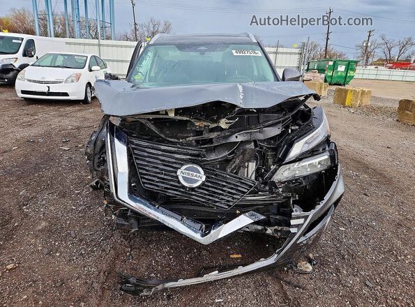 5N1AT3BB3MC811562 2021 NISSAN ROGUE Gray Widok z przodu