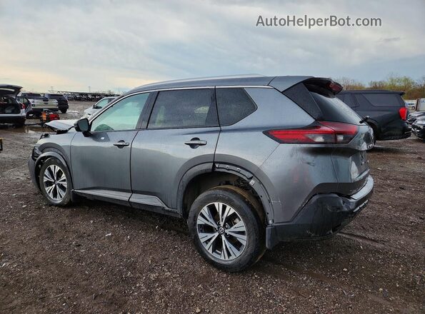 5N1AT3BB3MC811562 2021 NISSAN ROGUE Gray Tył lewy