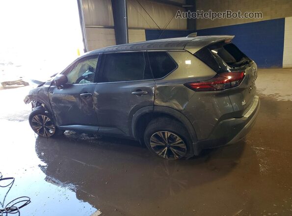 5N1AT3BB3MC823193 2021 NISSAN ROGUE Gray Հետևի ձախ