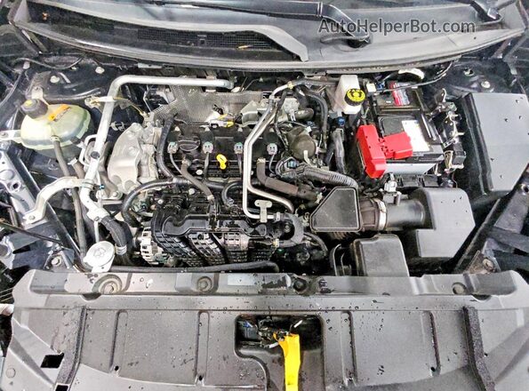 5N1AT3BB3MC834131 2021 NISSAN ROGUE Black Engine compartment view