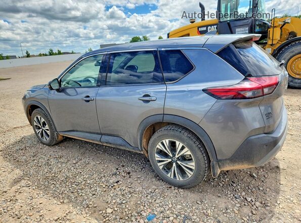 5N1AT3BB4MC682201 2021 NISSAN ROGUE Gray Задня ліва чверть