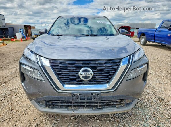 5N1AT3BB4MC682201 2021 NISSAN ROGUE Gray Вид спереду