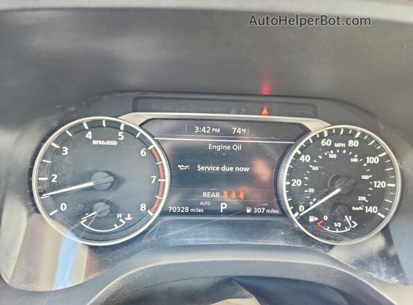 5N1AT3BB4MC682201 2021 NISSAN ROGUE Gray Вид щитка приладів