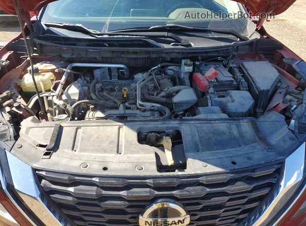 5N1AT3BB4MC687575 2021 NISSAN ROGUE Красный Вид подкапотного пространства